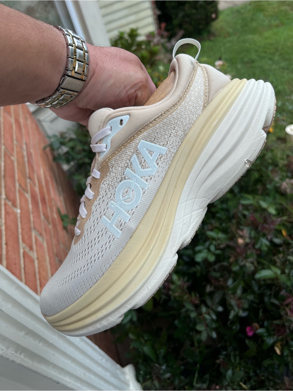 Hoka One Bondi 8
Super Comfort
Athletic/Medical Field Shoes
Size 7.5 for Women